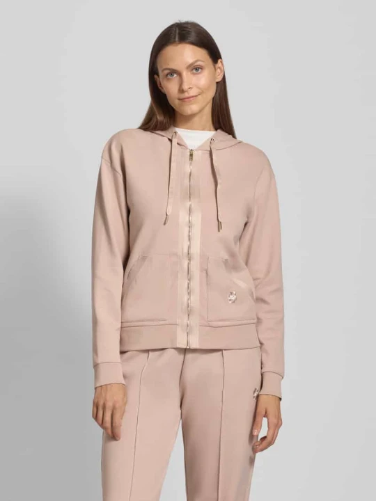Zdjęcie produktu Bluza rozpinana o kroju regular fit z mieszanki bawełny model ‘SHINY B’ Boss Beżowy