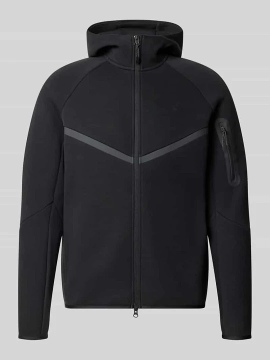 Zdjęcie produktu Bluza rozpinana o kroju regular fit z mieszanki bawełny Nike Czarny