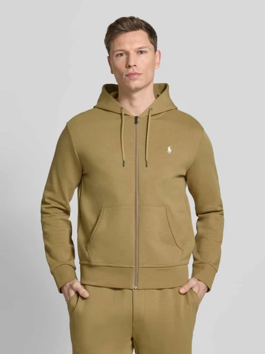 Zdjęcie produktu Bluza rozpinana o kroju regular fit z mieszanki bawełny Polo Ralph Lauren Jasnobrązowy