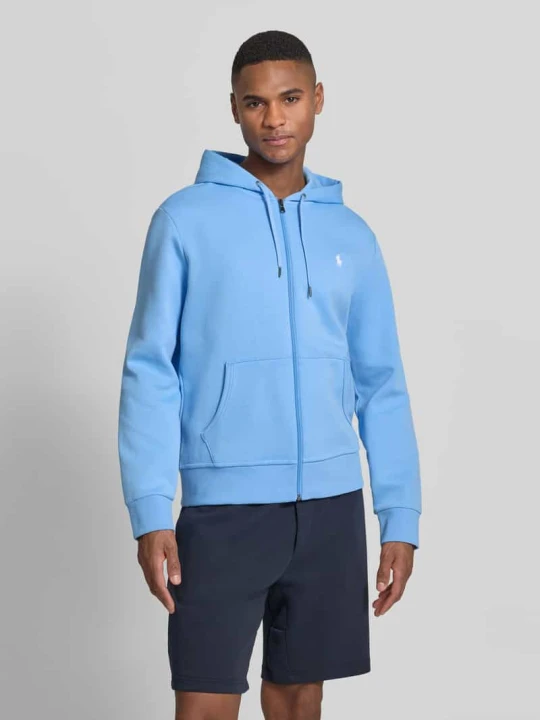 Zdjęcie produktu Bluza rozpinana o kroju regular fit z mieszanki bawełny Polo Ralph Lauren Jasnoniebieski