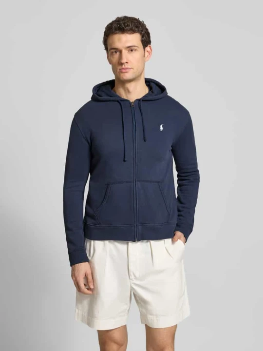 Zdjęcie produktu Bluza rozpinana o kroju regular fit z mieszanki bawełny Polo Ralph Lauren Granatowy
