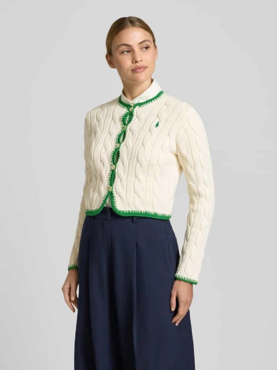 Zdjęcie produktu Bluza rozpinana o kroju regular fit z mieszanki bawełny Polo Ralph Lauren Złamany biały
