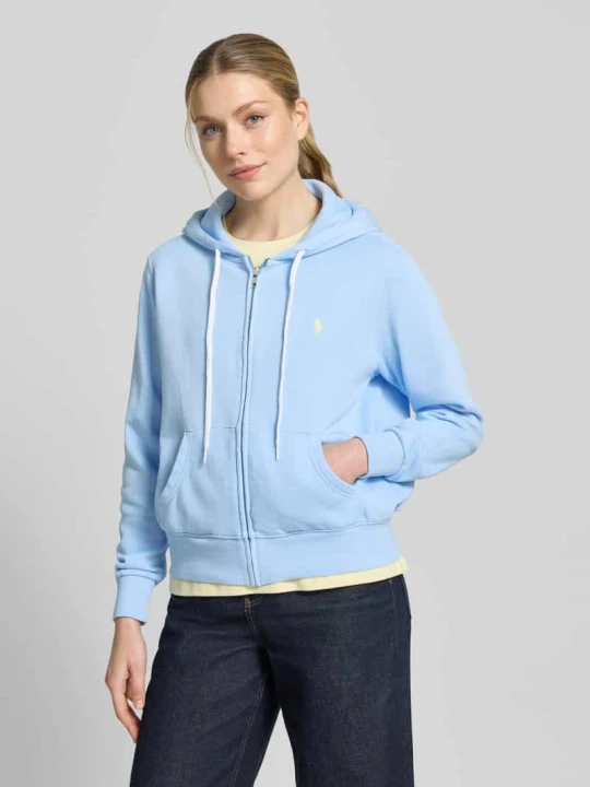 Zdjęcie produktu Bluza rozpinana o kroju regular fit z mieszanki bawełny Polo Ralph Lauren Jasnoniebieski