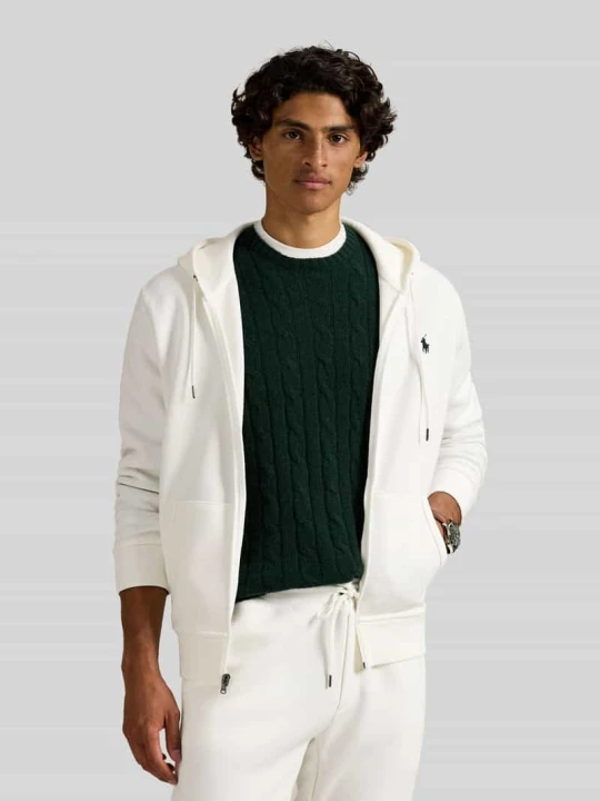 Zdjęcie produktu Bluza rozpinana o kroju regular fit z mieszanki bawełny Polo Ralph Lauren Biały