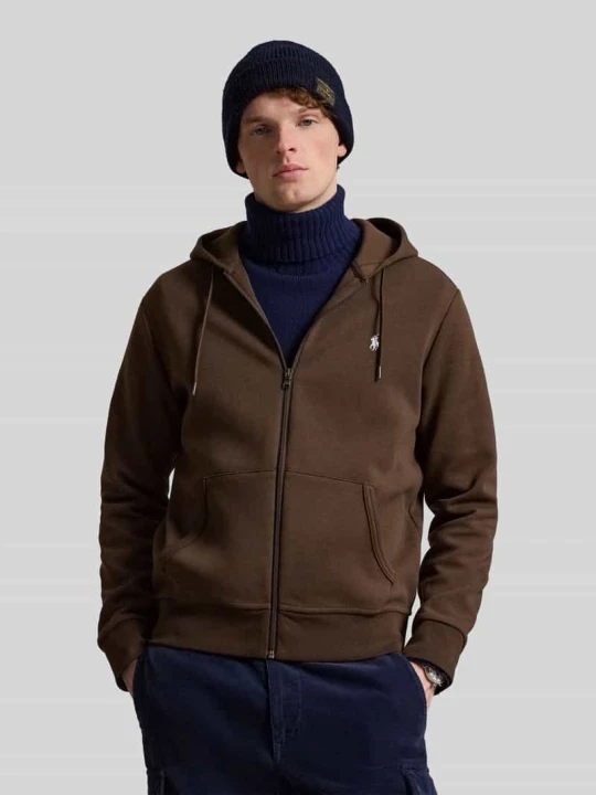Zdjęcie produktu Bluza rozpinana o kroju regular fit z mieszanki bawełny Polo Ralph Lauren Średniobrązowy