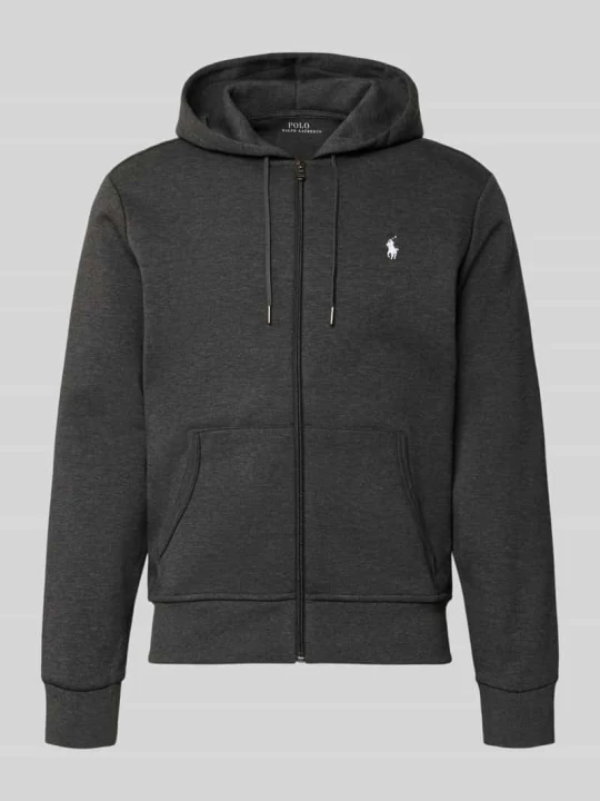 Zdjęcie produktu Bluza rozpinana o kroju regular fit z mieszanki bawełny Polo Ralph Lauren Antracytowy