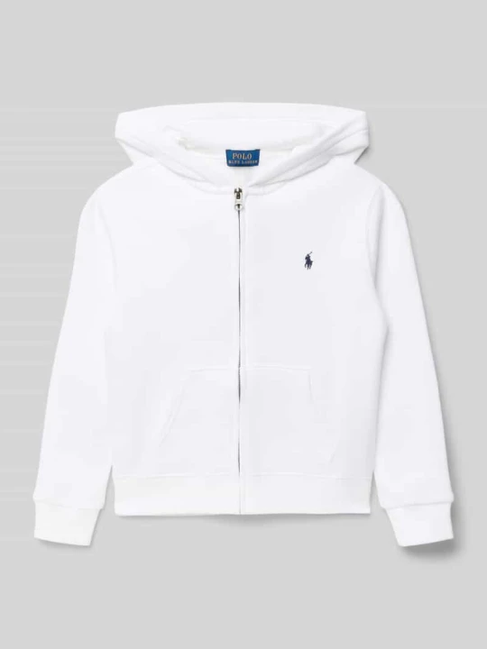 Zdjęcie produktu Bluza rozpinana o kroju regular fit z mieszanki bawełny Polo Ralph Lauren Biały
