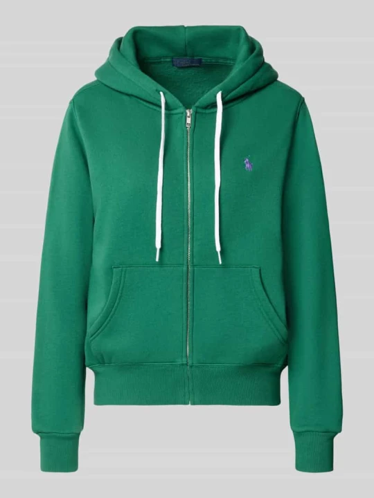 Zdjęcie produktu Bluza rozpinana o kroju regular fit z mieszanki bawełny Polo Ralph Lauren Zielony