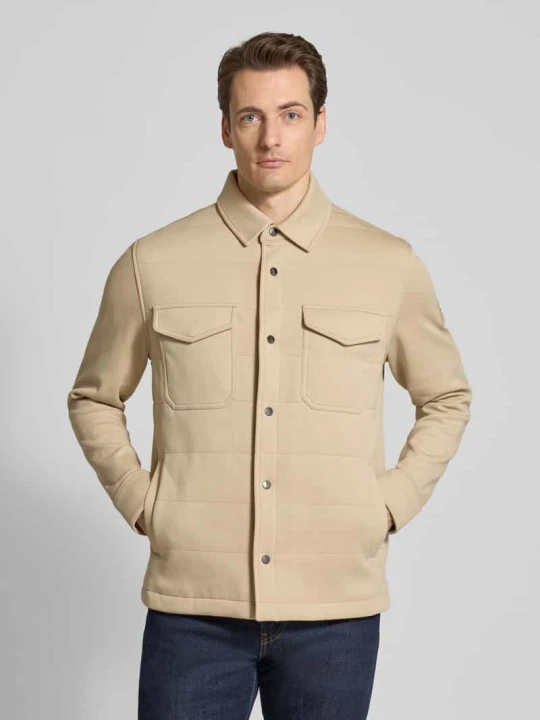 Zdjęcie produktu Bluza rozpinana o kroju regular fit z mieszanki bawełny Tommy Hilfiger Beżowy