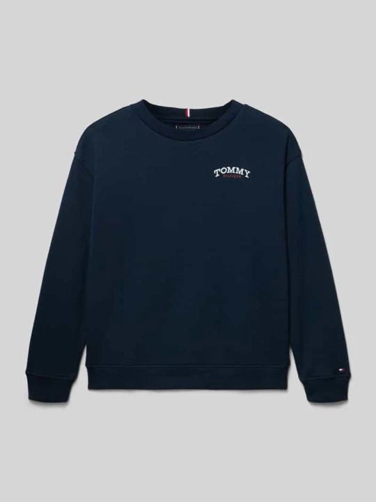 Zdjęcie produktu Bluza rozpinana o kroju regular fit z mieszanki bawełny Tommy Hilfiger Granatowy