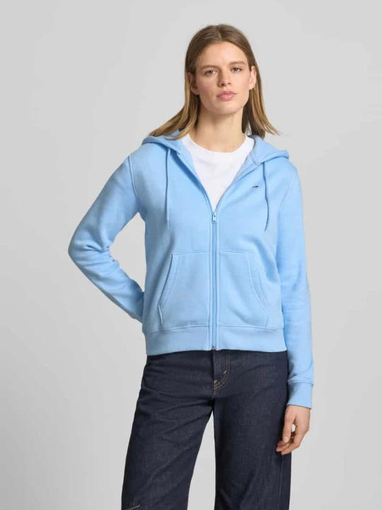Zdjęcie produktu Bluza rozpinana o kroju regular fit z mieszanki bawełny Tommy Jeans Jasnoniebieski