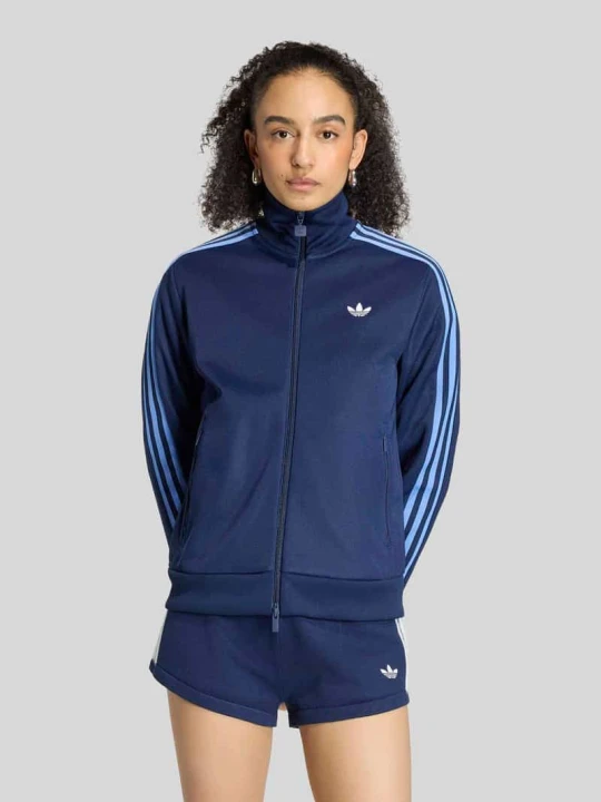 Zdjęcie produktu Bluza rozpinana o kroju regular fit z paskami w kontrastowym kolorze adidas Originals