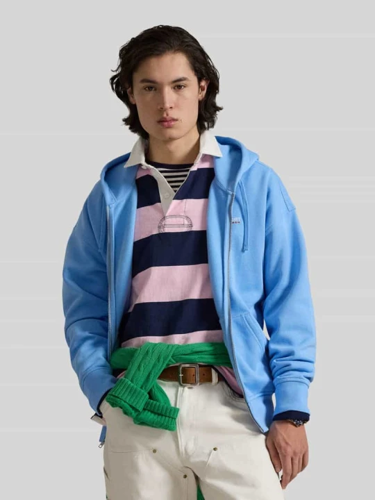Zdjęcie produktu Bluza dresowa o kroju relaxed fit z mieszanki bawełny Polo Ralph Lauren Jasnoniebieski