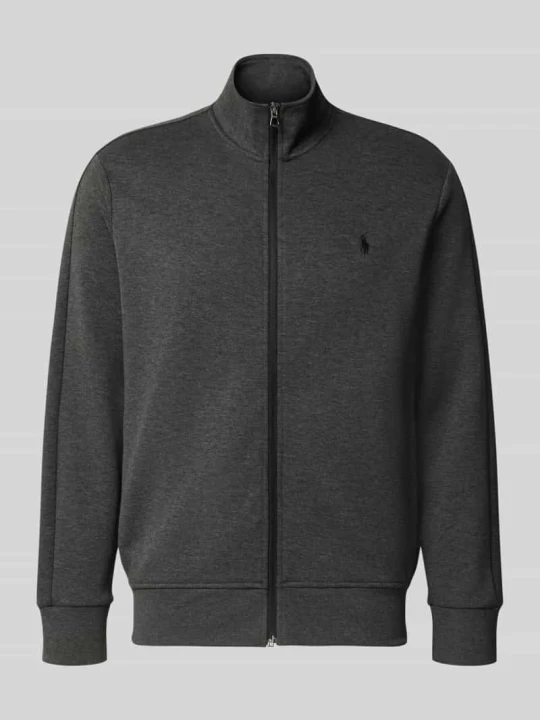 Zdjęcie produktu Bluza rozpinana o kroju relaxed fit z mieszanki bawełny Polo Ralph Lauren Ciemnoszary