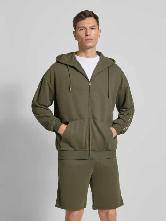 Zdjęcie produktu Bluza dresowa o kroju relaxed fit z mieszanki bawełny Tommy Hilfiger Khaki