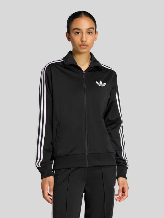 Zdjęcie produktu bluza rozpinana o kroju relaxed fit z wyhaftowanym logo adidas Originals Czarny