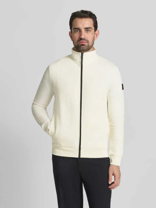 Zdjęcie produktu Kardigan rozpinany o kroju loose fit z mieszanki bawełny Tom Tailor Złamany biały