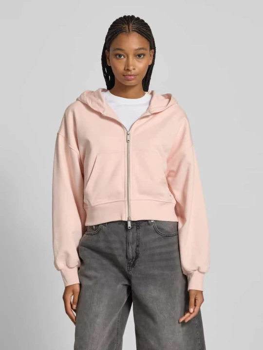 Zdjęcie produktu Bluza rozpinana o kroju oversized z kapturem Calvin Klein Jeans Jasnoróżowy