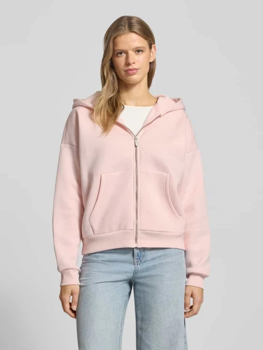 Zdjęcie produktu Bluza rozpinana oversized z kapturem REVIEW Różowawy