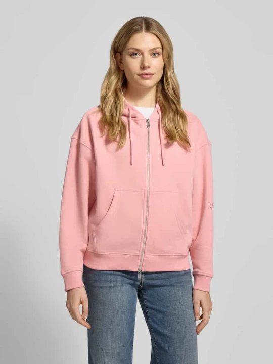 Zdjęcie produktu Bluza rozpinana oversized z kapturem Smith & Soul Mocnoróżowy