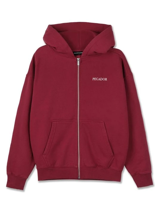 Zdjęcie produktu Bluza rozpinana Pegador bordowy