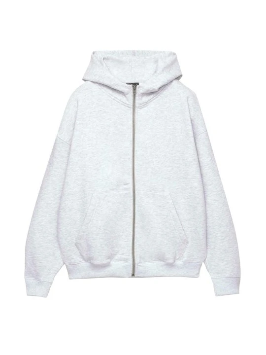 Zdjęcie produktu Bluza rozpinana PULL&BEAR jasnoszary