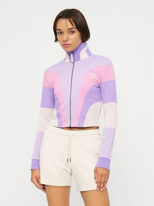 Zdjęcie produktu Bluza rozpinana Puma fioletowy