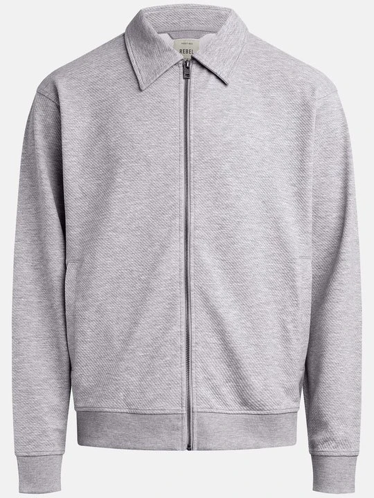 Zdjęcie produktu Bluza rozpinana Redefined Rebel jasnoszary melanż