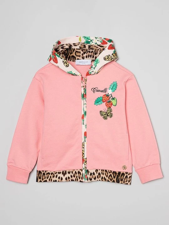 Zdjęcie produktu Bluza rozpinana Roberto Cavalli różowy