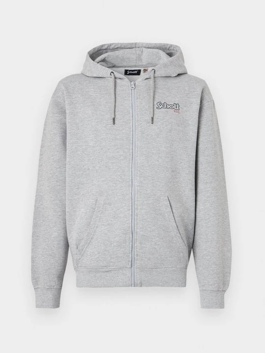 Zdjęcie produktu Bluza rozpinana Schott szary