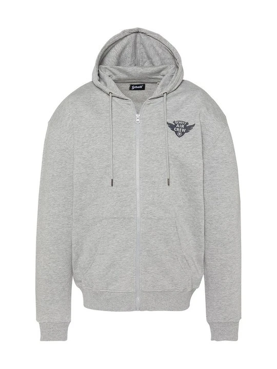 Zdjęcie produktu Bluza rozpinana Schott szary