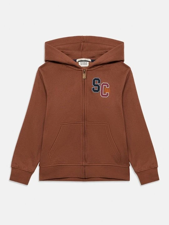 Zdjęcie produktu Bluza rozpinana Scotch & Soda brązowy