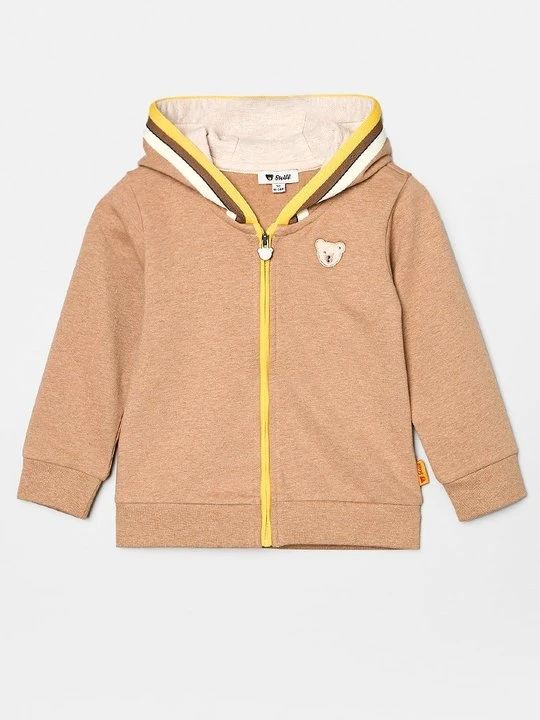 Zdjęcie produktu Bluza rozpinana Steiff jasny brąz