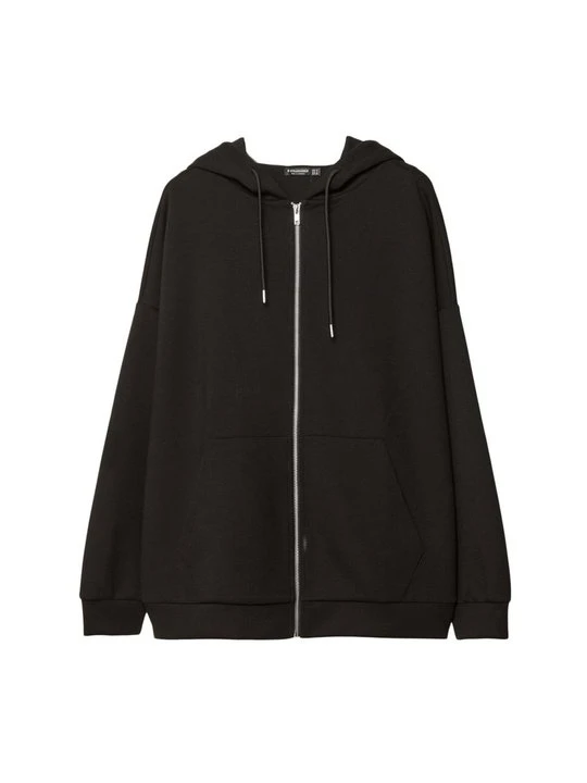 Zdjęcie produktu Bluza rozpinana Stradivarius czarny