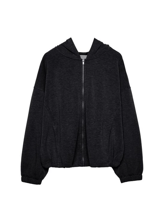 Zdjęcie produktu Bluza rozpinana Stradivarius czarny