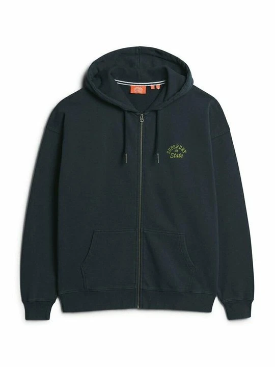 Zdjęcie produktu Bluza rozpinana Superdry niebieski