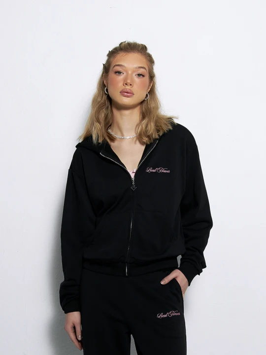 Zdjęcie produktu Bluza rozpinana team blush czarna Local Heroes