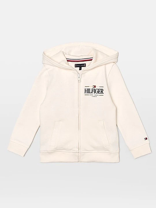 Zdjęcie produktu Bluza rozpinana Tommy Hilfiger mleczny