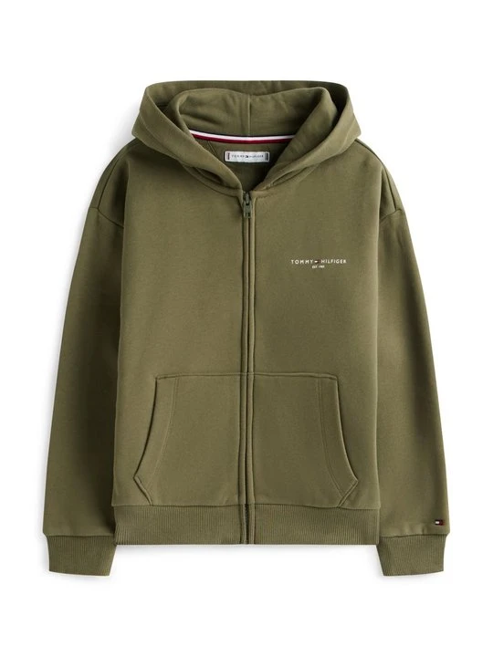 Zdjęcie produktu Bluza rozpinana Tommy Hilfiger ciemnozielony