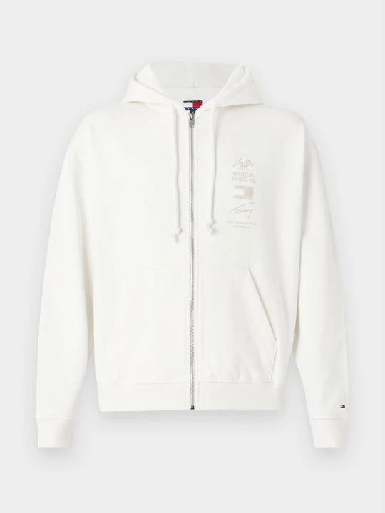 Zdjęcie produktu Bluza rozpinana Tommy Jeans mleczny