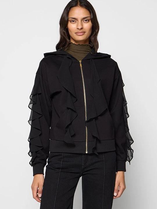 Zdjęcie produktu Bluza rozpinana TWINSET antracytowy melanż
