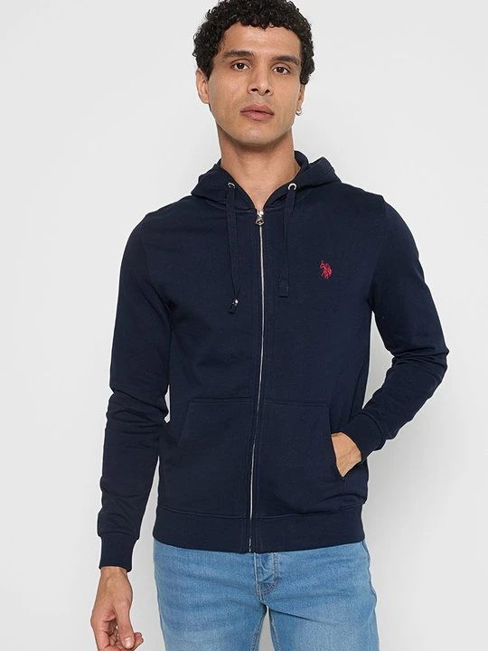 Zdjęcie produktu Bluza rozpinana U.S. POLO ASSN. ciemnoniebieski