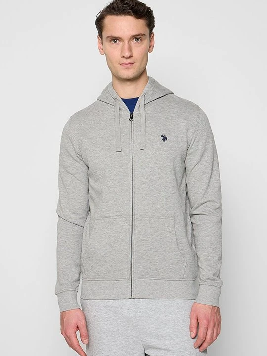 Zdjęcie produktu Bluza rozpinana U.S. POLO ASSN. jasnoszary