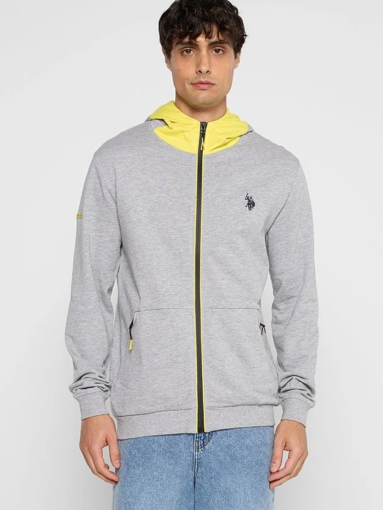 Zdjęcie produktu Bluza rozpinana U.S. POLO ASSN. szary