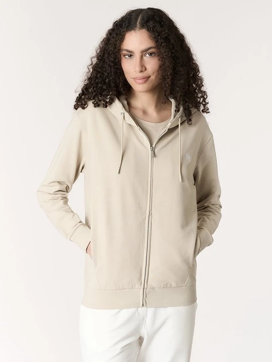 Zdjęcie produktu Bluza rozpinana U.S. POLO ASSN. beżowy