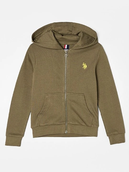 Zdjęcie produktu Bluza rozpinana U.S. POLO ASSN. oliwkowy