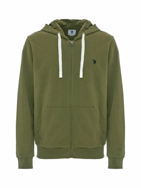 Zdjęcie produktu Bluza rozpinana U.S. POLO ASSN. ciemnozielony