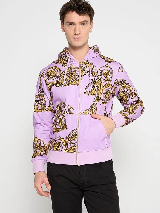 Zdjęcie produktu Bluza rozpinana Versace Jeans Couture fioletowy