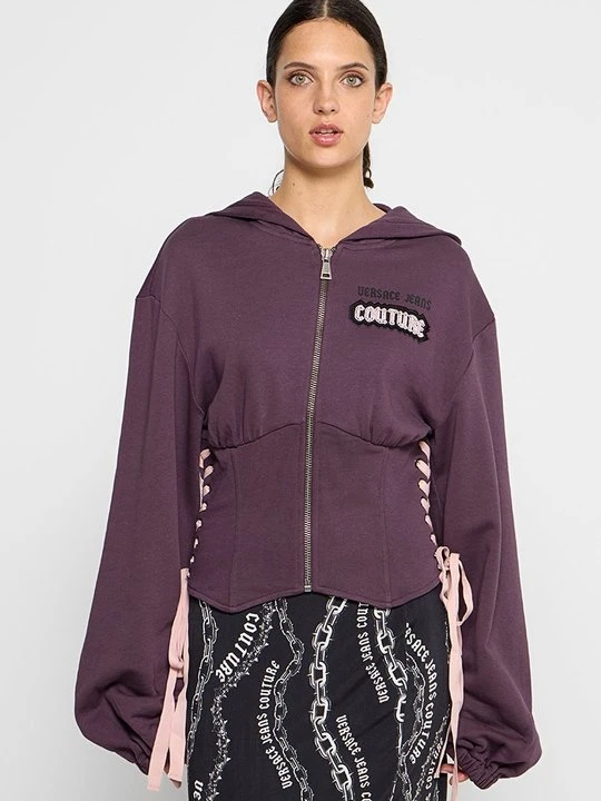 Zdjęcie produktu Bluza rozpinana Versace Jeans Couture liliowy