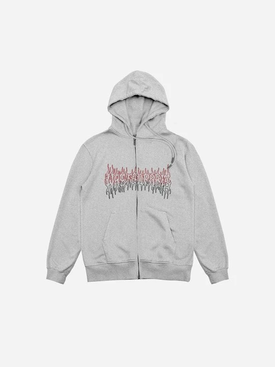 Zdjęcie produktu Bluza rozpinana Wasted Paris szary